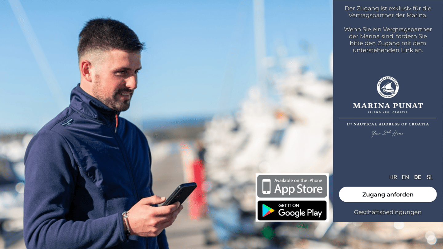 Kostenlose Marina Punat App für Residenten